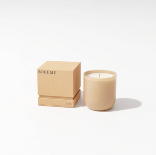 Boheme Scented Candle with Soy Wax Blend - Tahiti