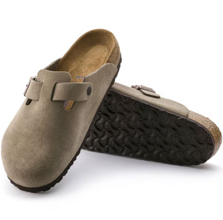 Boston Soft Footbed - Suede Taupe