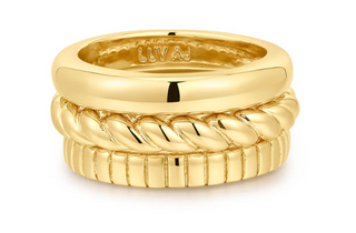 The Kiara Ring Set - Gold
