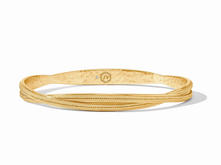 Cheval Twist Bangle - Gold