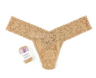 Signature Lace Lowrise Thong Wrapped
