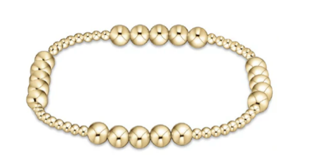 RUBY BLISSFUL PATTERN 2.5MM BEAD BRACELET