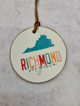 Richmond, VA Ornament- Watercolor