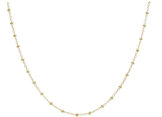 17" Choker Simplicity Chain - Gold Classic 2mm Gold