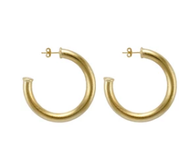 Chantal Hoop Earring - Gold Plated