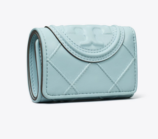 Fleming Soft Small Flap Wallet - Mist