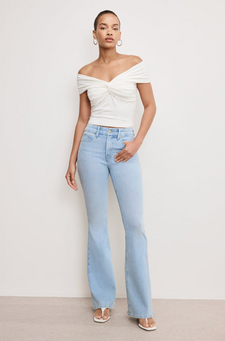 Good Legs Flare Jeans - Indigo841