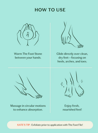 The Foot Stone - Solid Foot Moisturizer