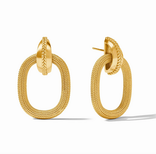 Cheval Doorknocker Earring - Gold