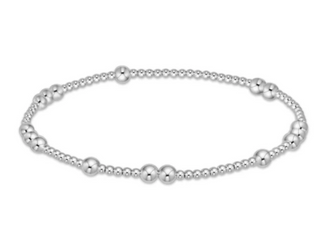 Hope Unwritten 4mm Bead Bracelet - Sterling