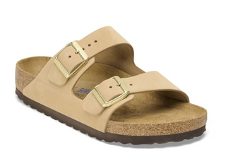 Arizona Soft Footbed Nubuck Leather - Sandcastle