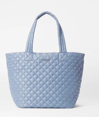 Medium Metro Tote Deluxe - Stone Blue