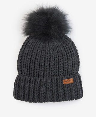 Barbour Saltburn Beanie - Charcoal
