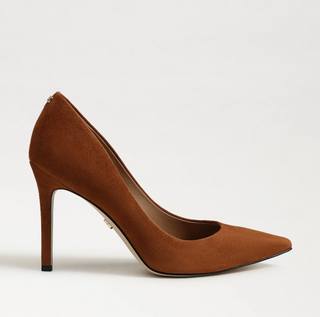 Hazel Pointed Toe Pump - Frontier Brown Suede