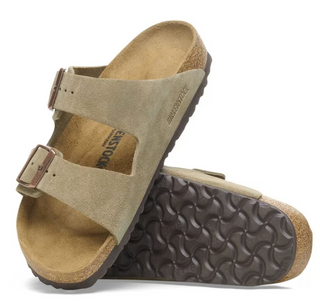 Arizona Suede Leather - Taupe