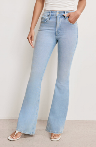 Good Legs Flare Jeans - Indigo841