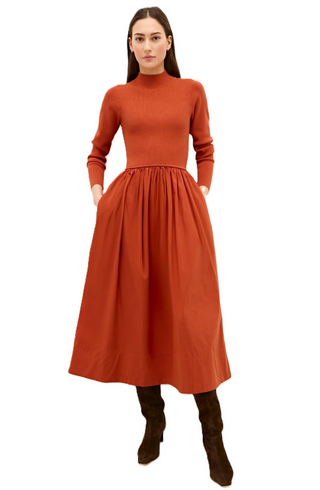 Barrett Dress - Russet