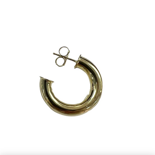 Small Salerno Hoops - Gold