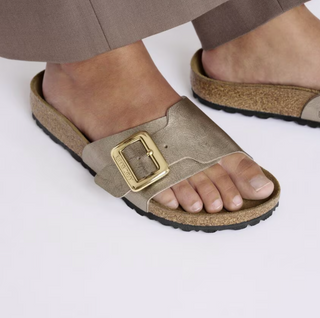 Catalina Luxe Buckle Birko-Flor - Graceful Taupe