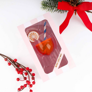 Aperitif Boxed Glass Ornament