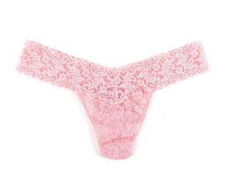 Signature Lace Lowrise Thong Wrapped