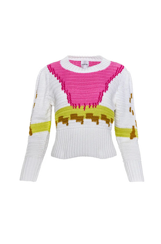 Sully Pullover - Multi/White