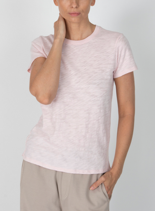 Short Sleeve Crewneck - Camellia