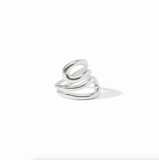 Wave Wrap Ring-Silver-OS
