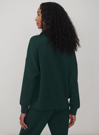 Hawley Half Zip Sweater - Ponderosa Pine