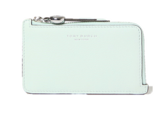 Romy Zip Card Case - Light Green