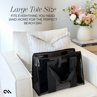 Case-Mate Midnight Black Jelly Tote Bag