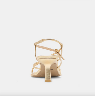 Mylee - Gold Distressed Leather