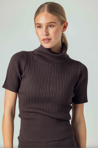 Dione Sweater - Chocolate Brown