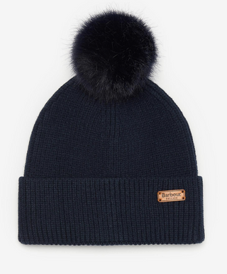 Barbour Dover Beanie & Hailes Scarf Gift Set - Classic
