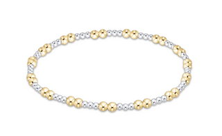 together mixed metal 3mm bracelet