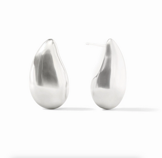 Wave Earring - Silver