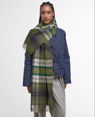 Serena Tartan Scarf - Classic/Ancient