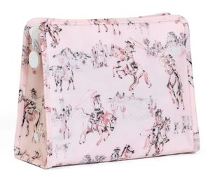 Roadie Medium Zip Pouch - Cowgirl Toile
