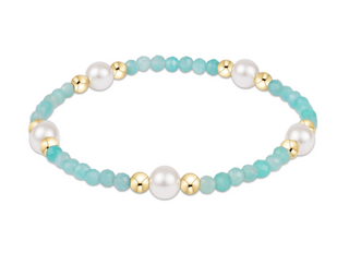 Purpose Pearl 6mm Gem Bracelet - Amazonite