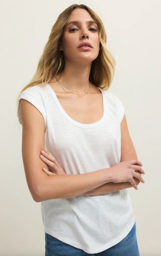 Per Diem Tee - White