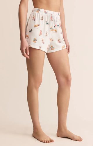 Classic Pup Short - White