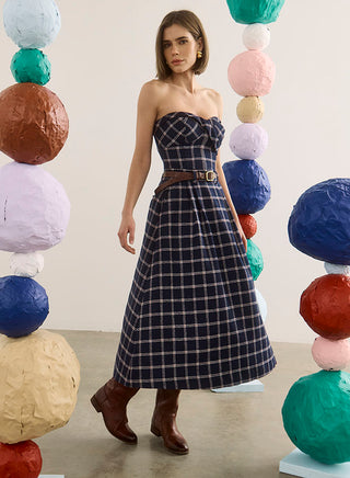 Queenby Skirt - St Andrews Check