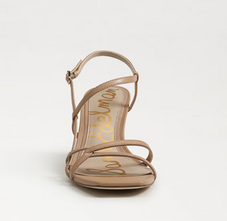 Emmie Strappy Heel Sandal - French Sand Leather