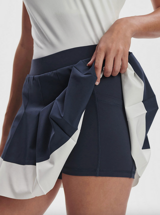 Chase Mid Rise Skort 14.5 - Blue Nights / White