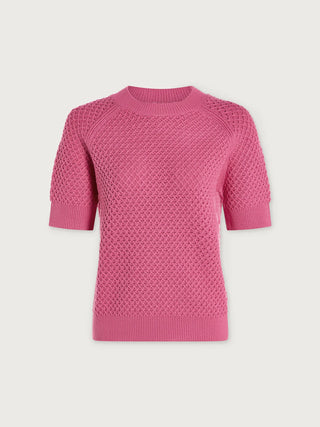 Lucy Knit Top - Ibis Rose