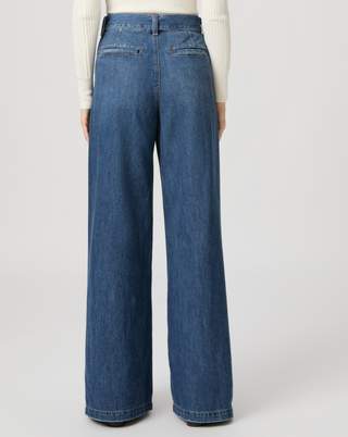 Cameron Wide Leg 33" with Self Belt Jean - Altitude