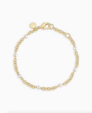 Finley Pearl Dot Bracelet - Gold