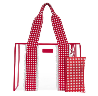 Case-Mate Cherry Gingham Jelly Tote Bag