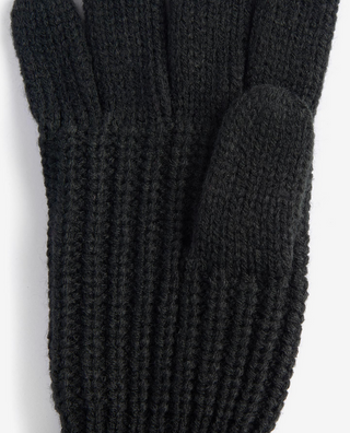 Barbour Saltburn Knitted Gloves - Black