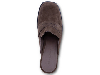 Dalida Heel - Toffee Suede